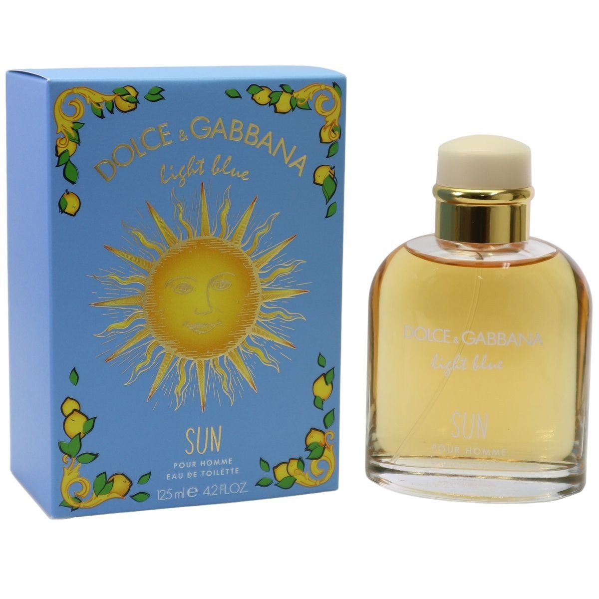 Eau de Toilette Dolce & Gabbana Light Blue Sun Pour Homme Eau de Toilette Spray 125 ml