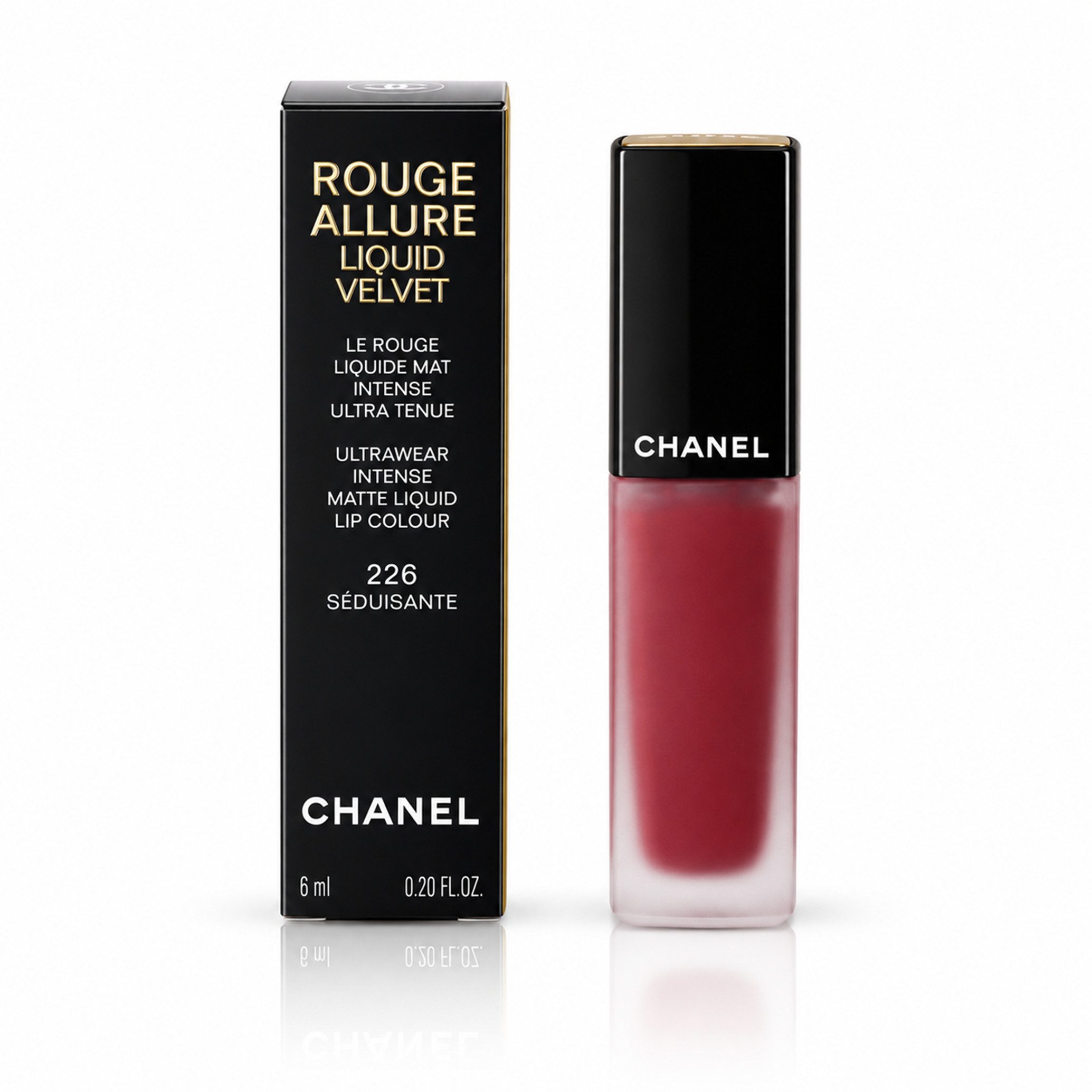 CHANEL Lippenstift Chanel Rouge Allure Liquid Velvet Matte Lipgloss 226 Sebuisante 6 ml
