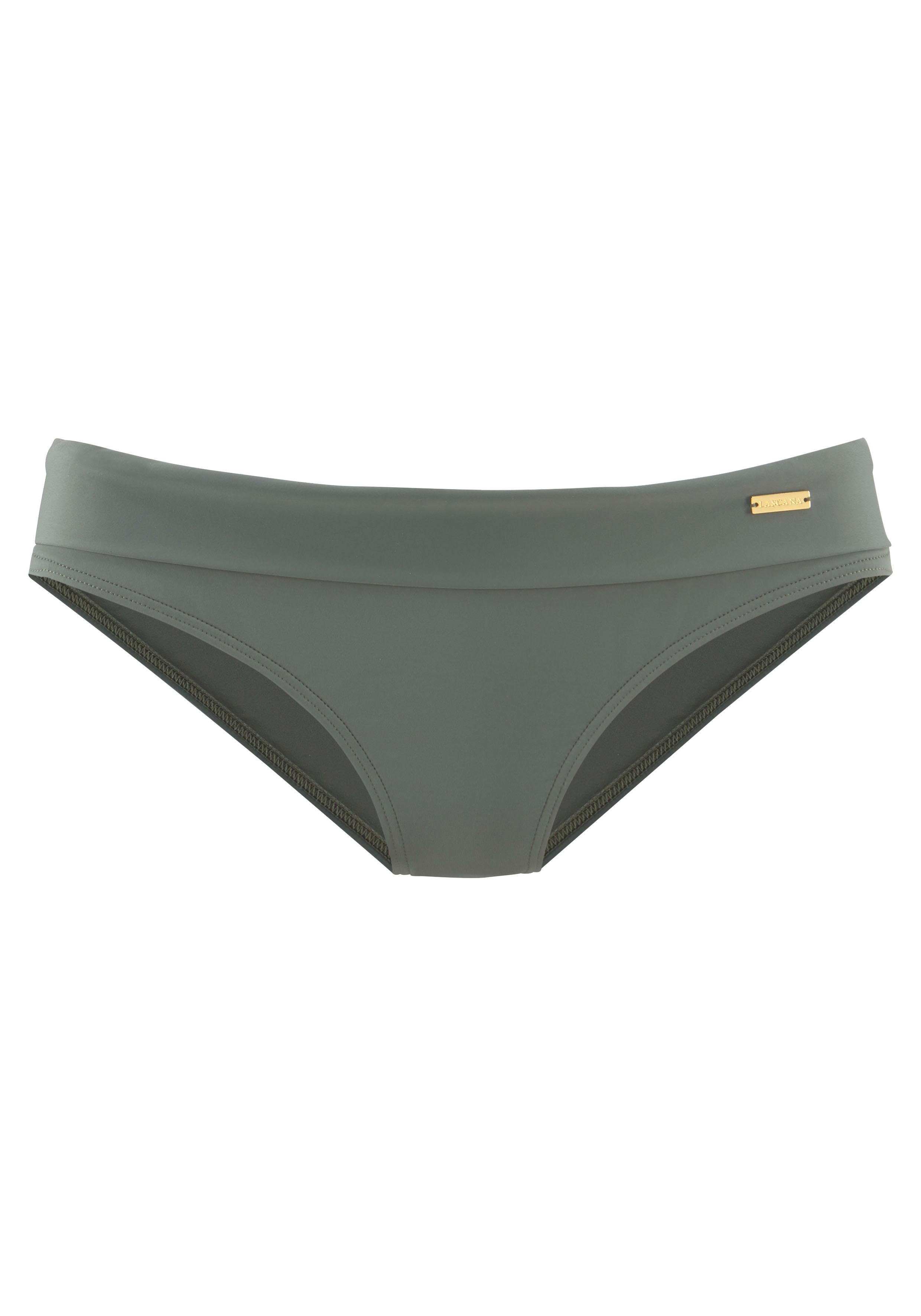 LASCANA Bikini-Hose Italy mit Umschlagbund günstig online kaufen