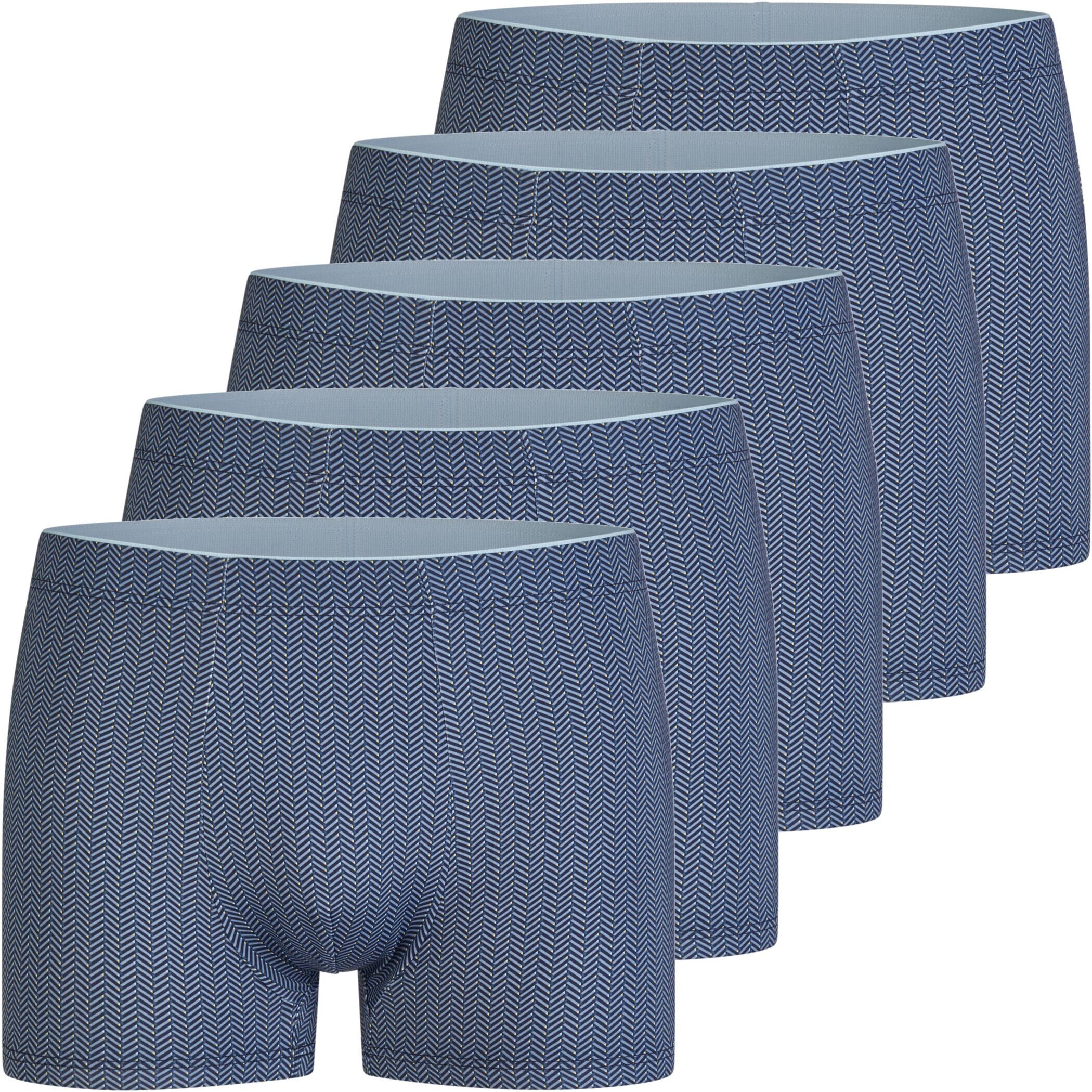 City Life Trunk City Life Herren Pants Shorts 5er Pack Polyamid Elasthan Unterwäsche (1-St)