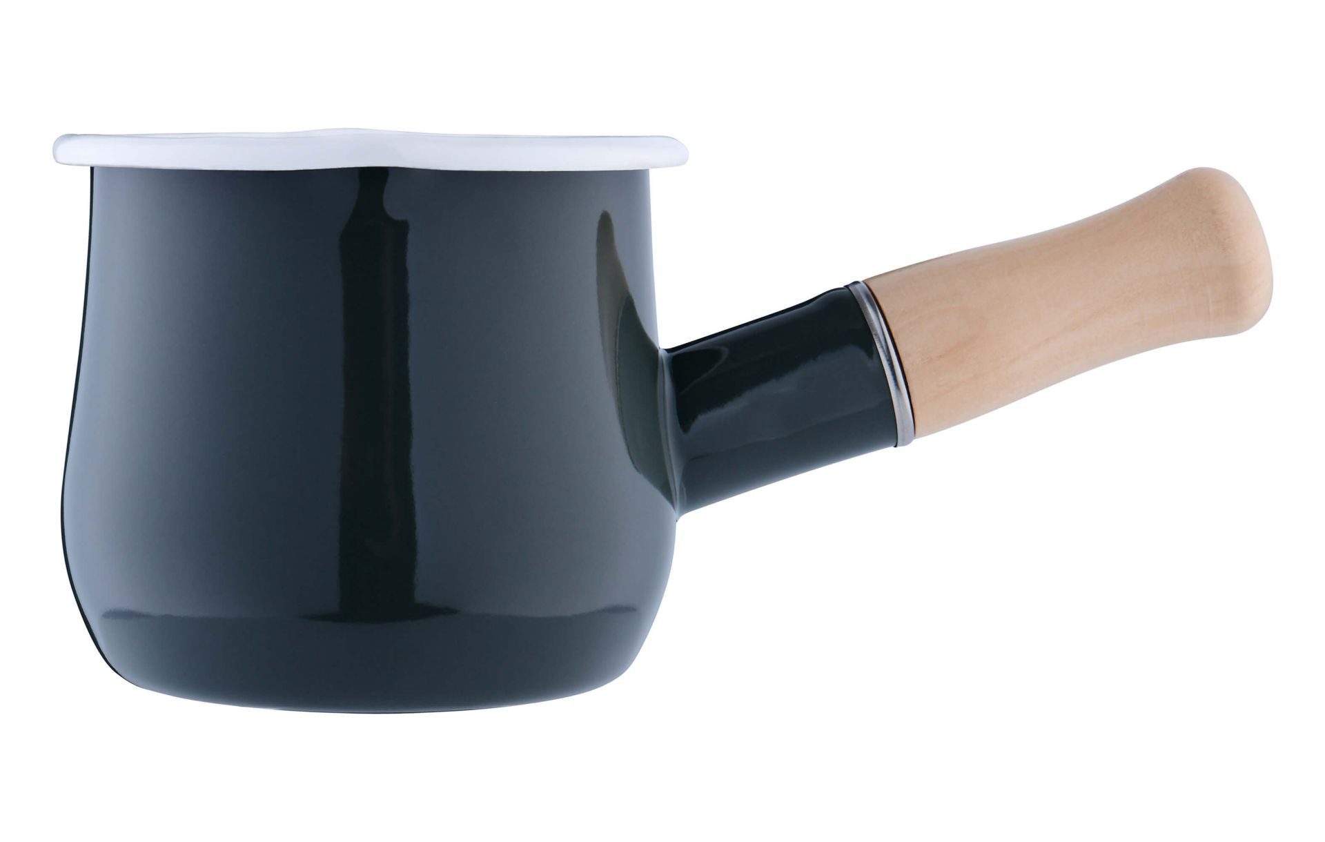 GRÄWE Milchtopf Milchtopf, Ø 10,5 cm, 450 ml, emailliert, Milchtopf, Ø 10,5 cm, 450 ml, emailliert