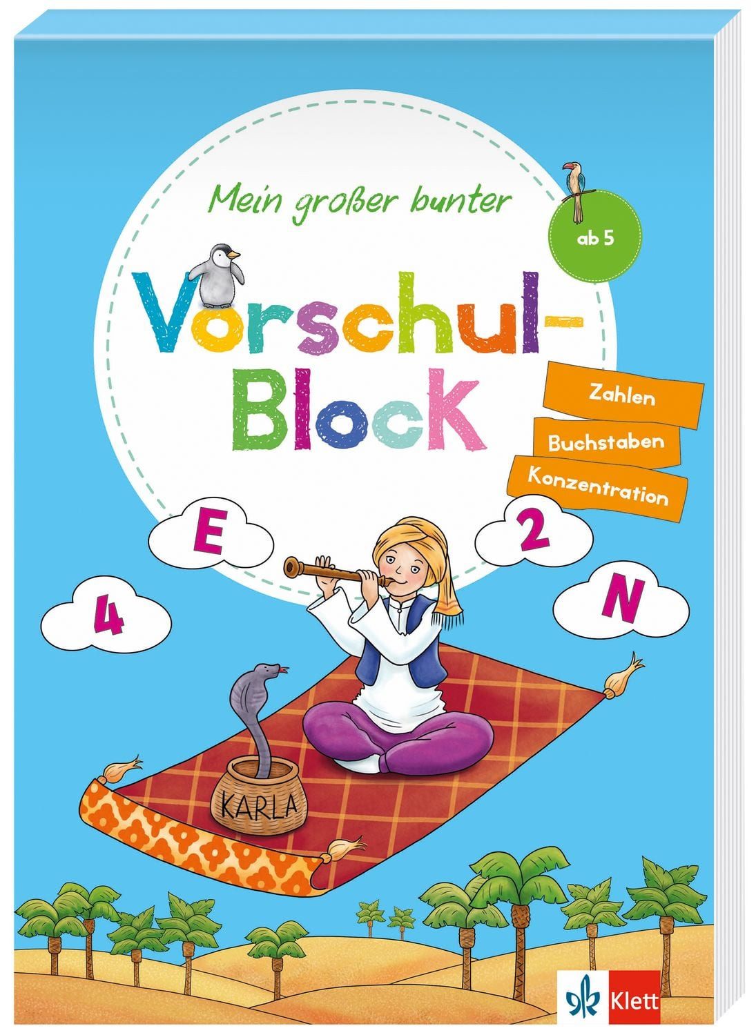 Klett Mein großer bunter Vorschul-Block / diverse