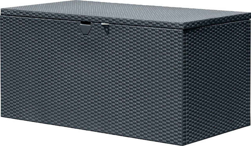 ShelterLogic Kissenbox »Kissenbox«, 509 l, Geflecht-Optik aus rostfreiem, feuerverzinktem Stahlblech