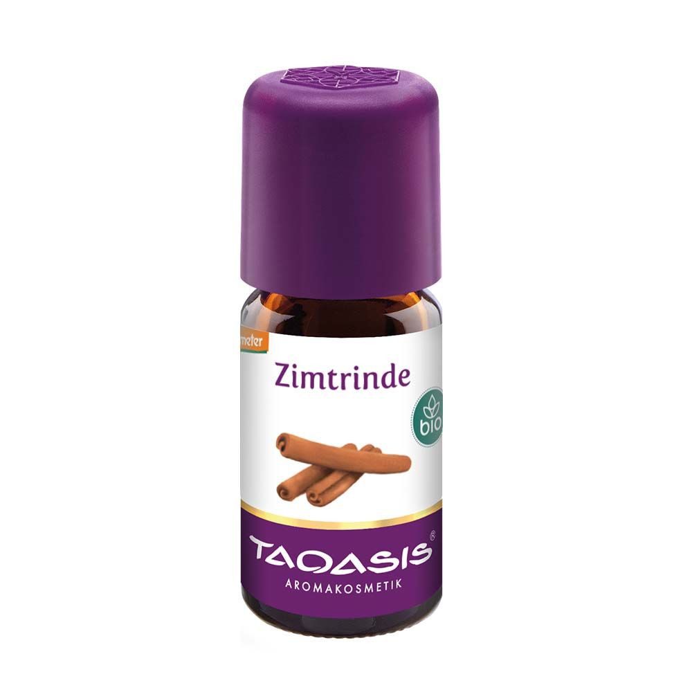 TAOASIS GmbH Natur Duft Manufaktur Duftöl TAOASIS ZIMTRINDE Bio Öl 5ml PZN 09469046