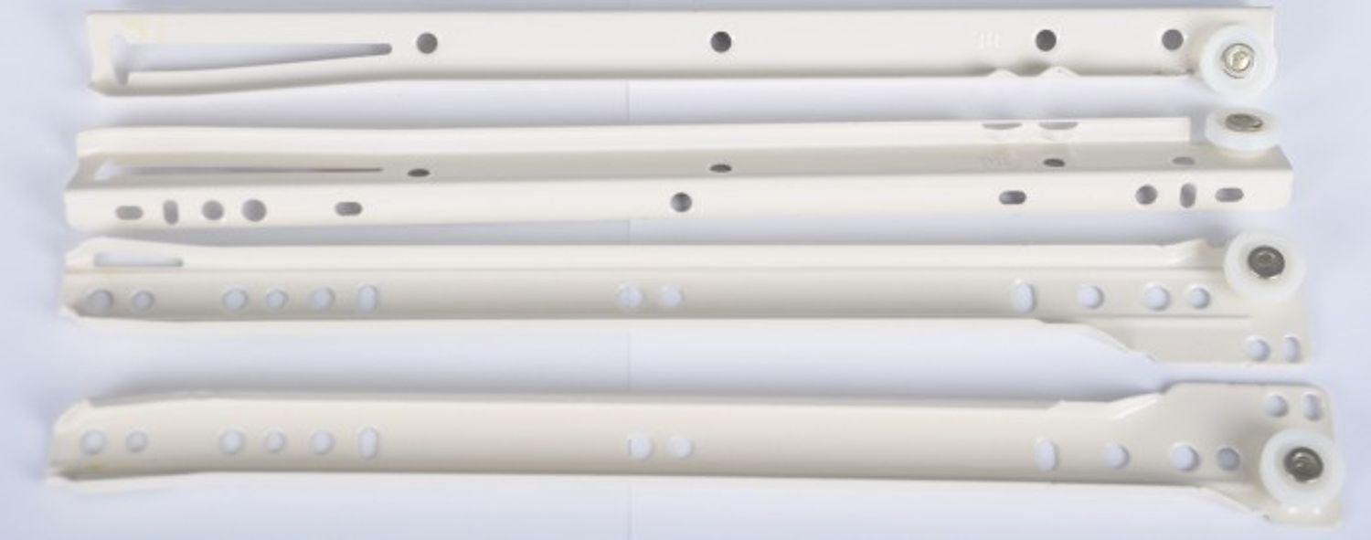 Hapro International Ede B.V. Möbelbeschlag 1 Set Schubladenführung 500 mm Schublade Schubfachführung