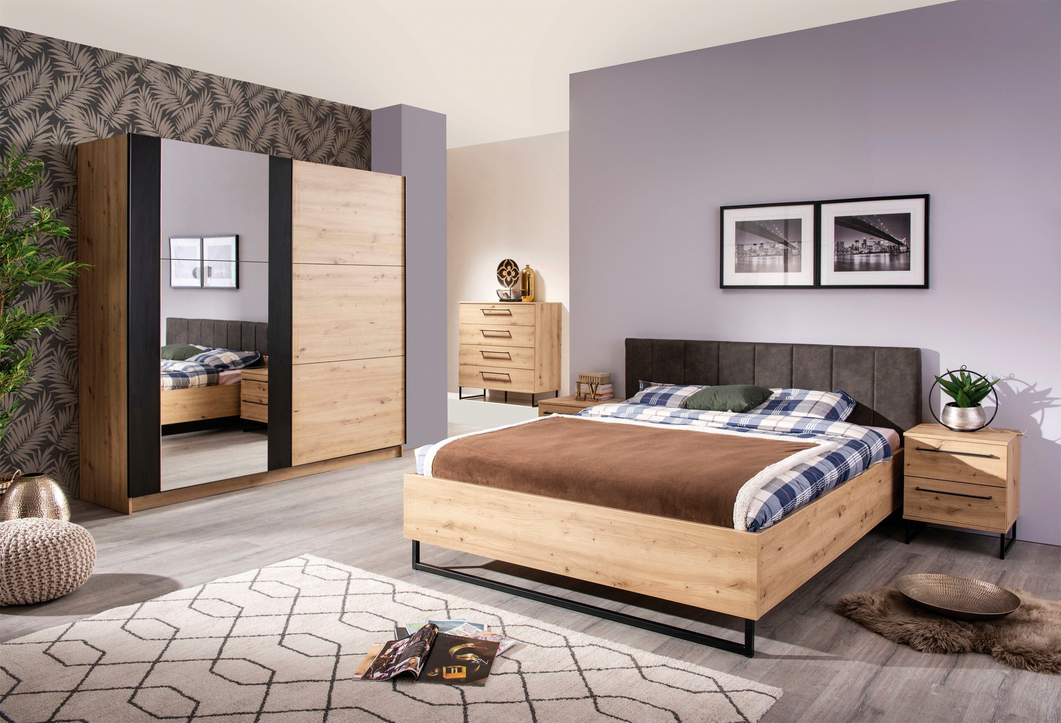 INOSIGN Schlafzimmer-Set "Sardinia" Set, 5 tlg. aus FSC-zertifiziertem Holz günstig online kaufen