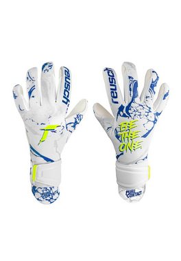 Reusch Torwarthandschuhe Pure Contact Silver mit sehr gutem Grip und Innennaht Schnitt