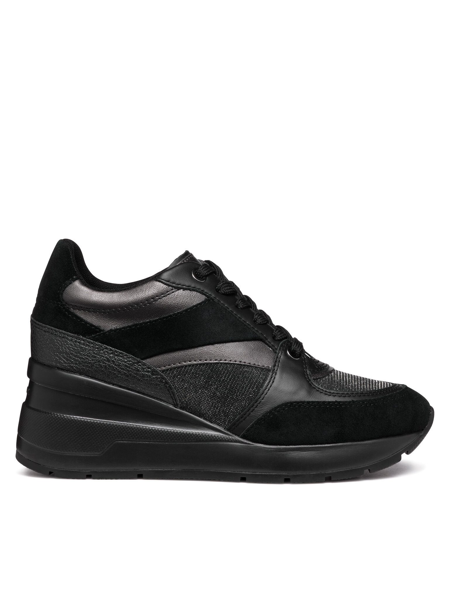 Geox Sneakers D Zosma D368LA 0LY22 C9999 Schwarz Sneaker