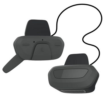 @tec Supertooth ROAMEE Open-Ear Bluetooth Interkom Kopfhörer mit DSP Bluetooth-Kopfhörer (Google Assistant, Siri, DSP, für Fahrrad Helme/Skihelme, Stereo, Intercom)