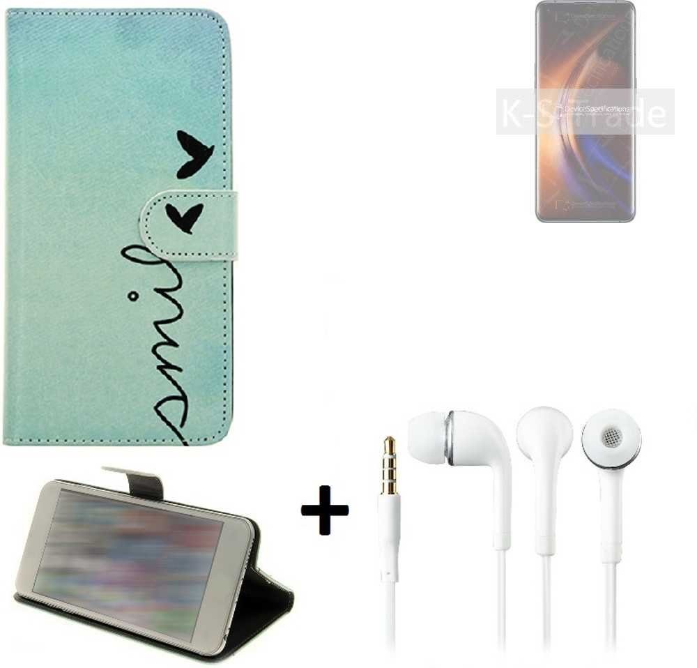 K-S-Trade Handyhülle für Oppo Find X3 Pro, Schutz Hülle Handy Hülle 360° Wallet Case Schutz Hülle
