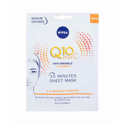 Nivea Gesichtsmaske Q10 Plus C 10 Minutes Sheet Mask