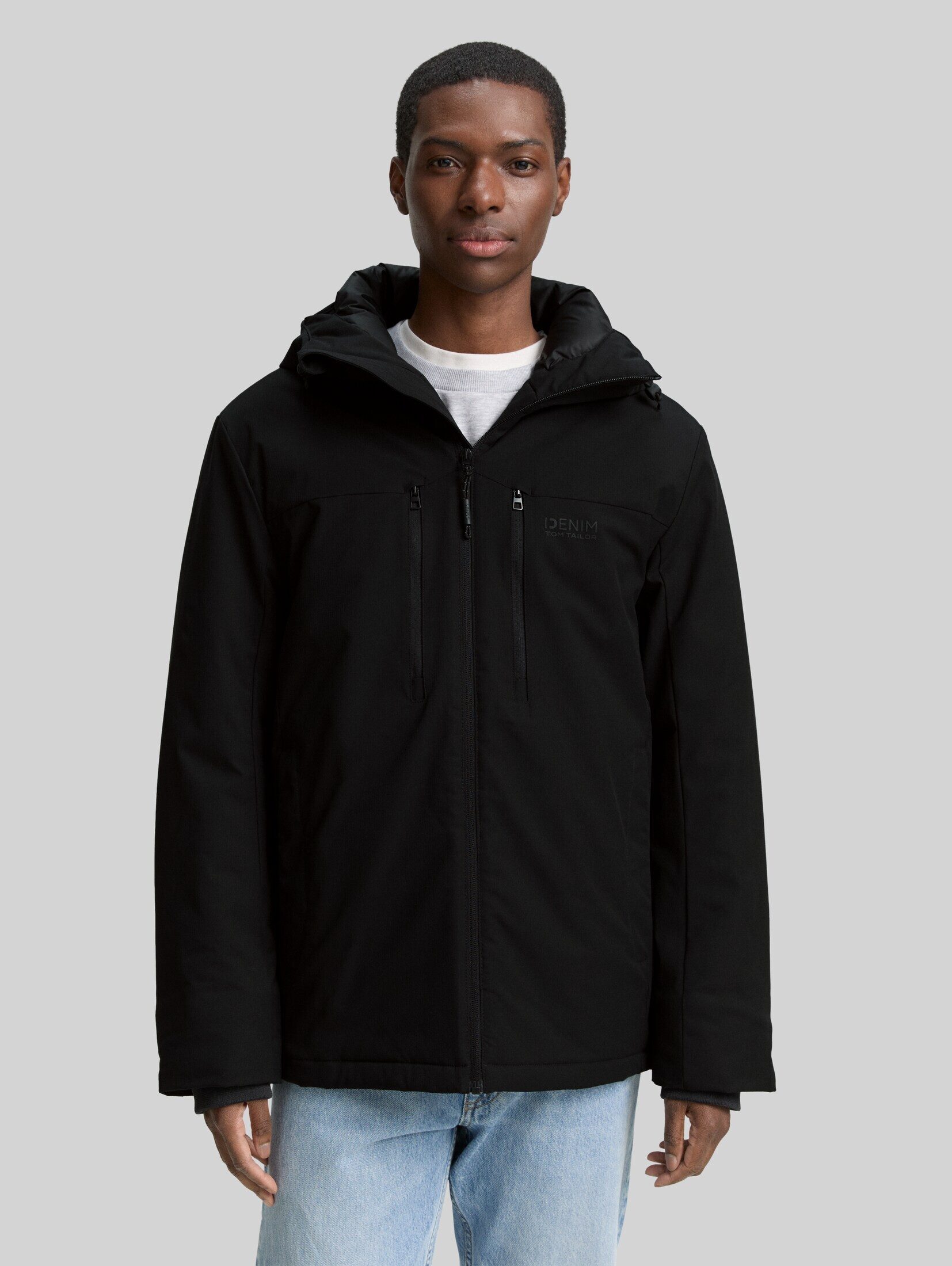 TOM TAILOR Denim Winterjacke Jacken Jacke mit wasserabweisender Funktion