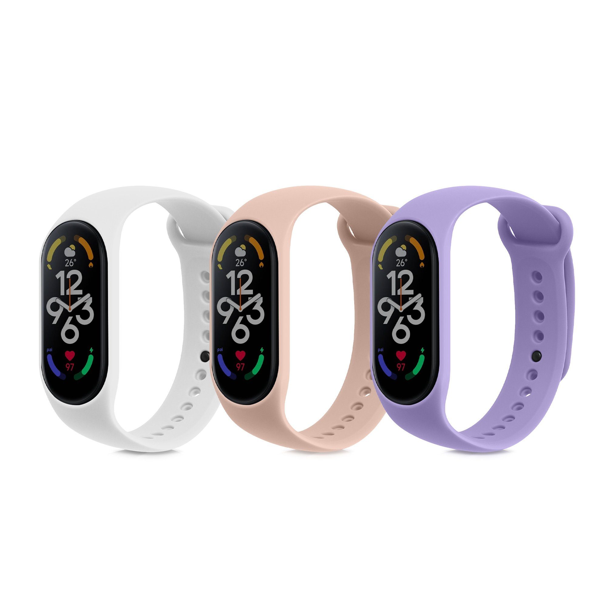 kwmobile Uhrenarmband 3x Band für Xiaomi günstig online kaufen