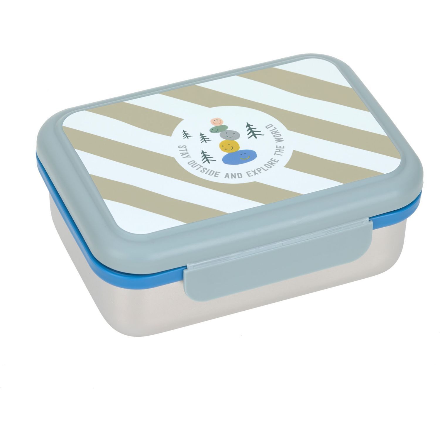 LÄSSIG Lunchbox Lunchbox Stainless Steel, Polyester