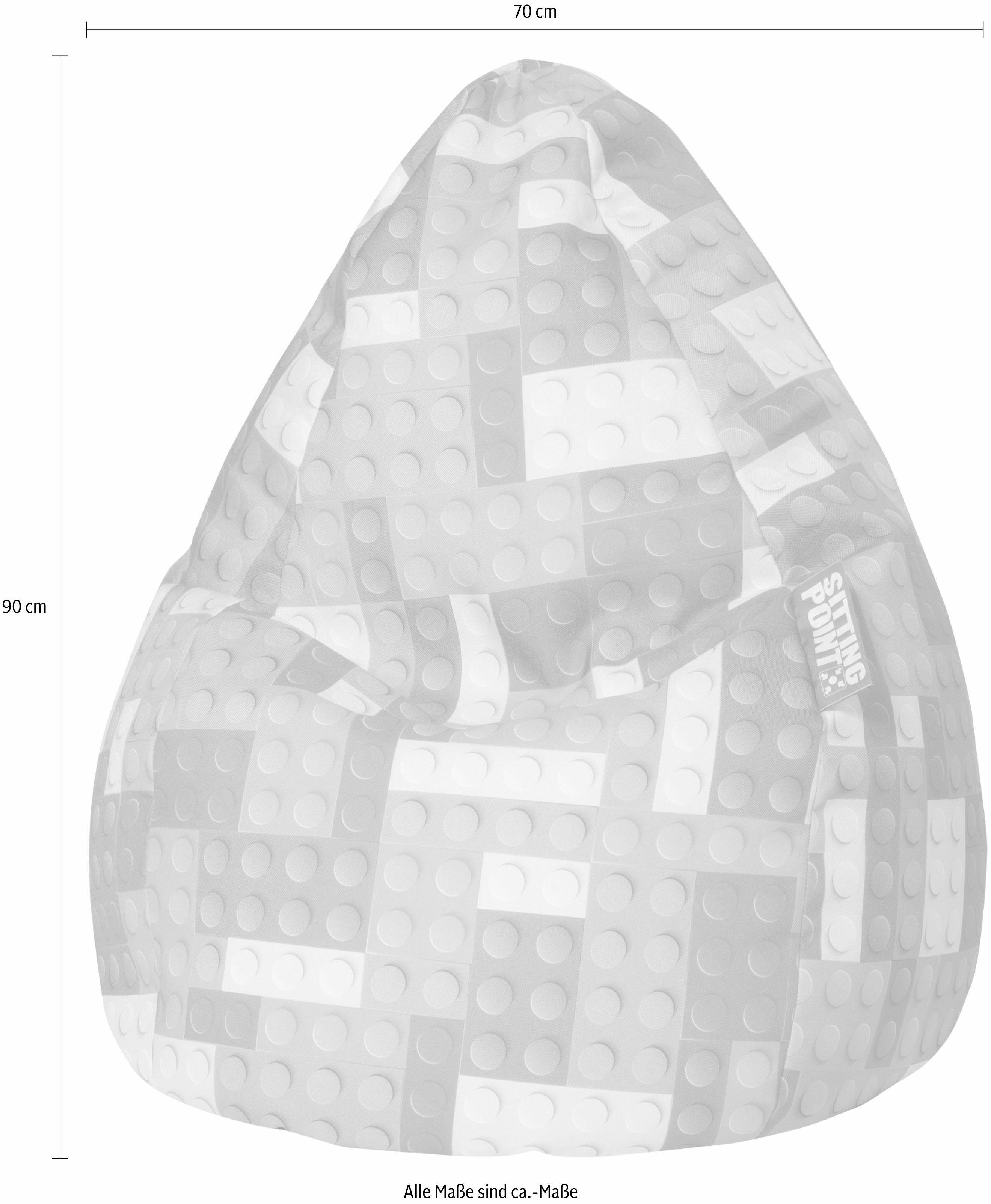 Sitting Point Sitzsack Bricks L, Digitaldruck