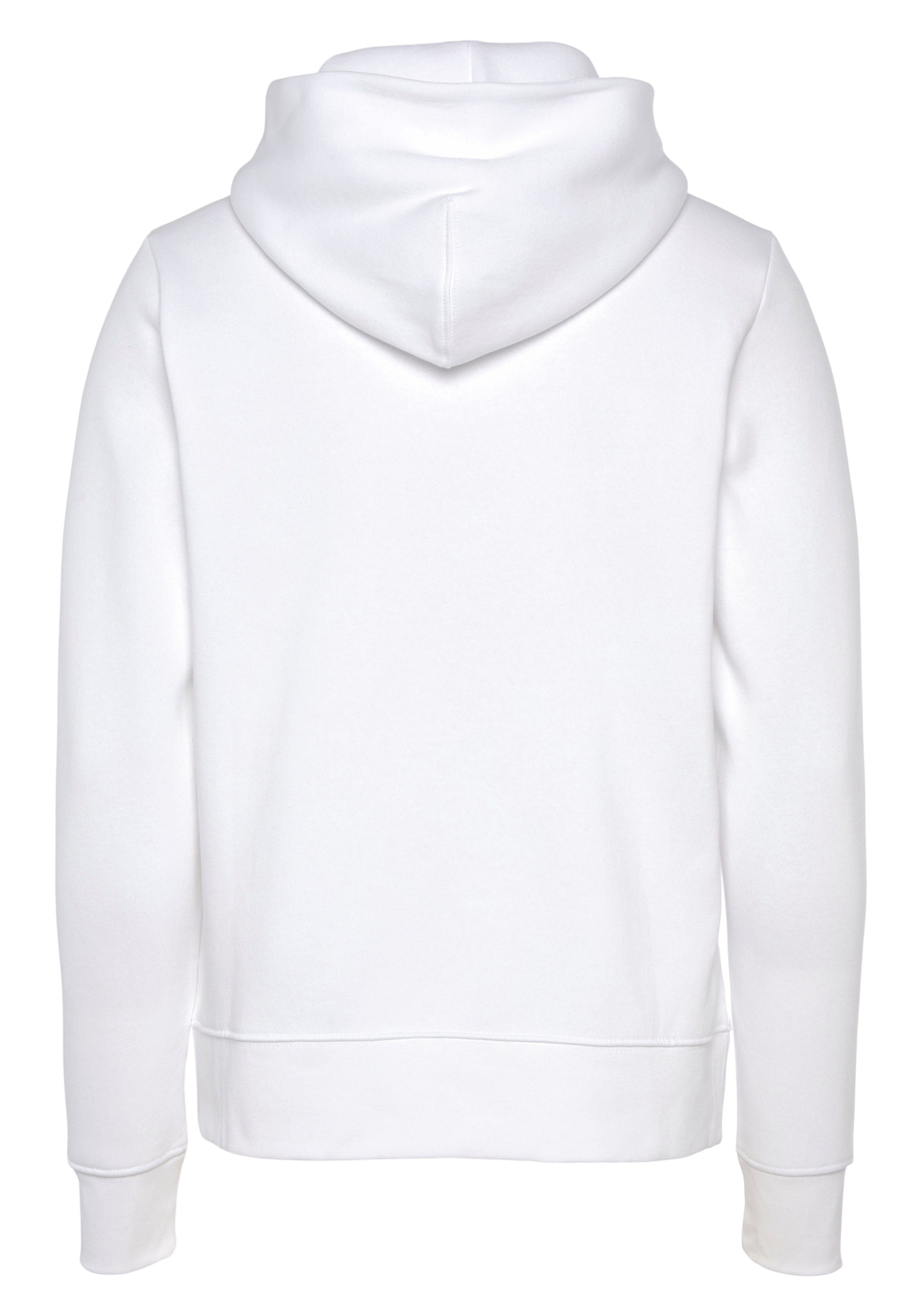 Tommy Hilfiger Kapuzensweatshirt white ROUNDALL MONOTYPE HOODY