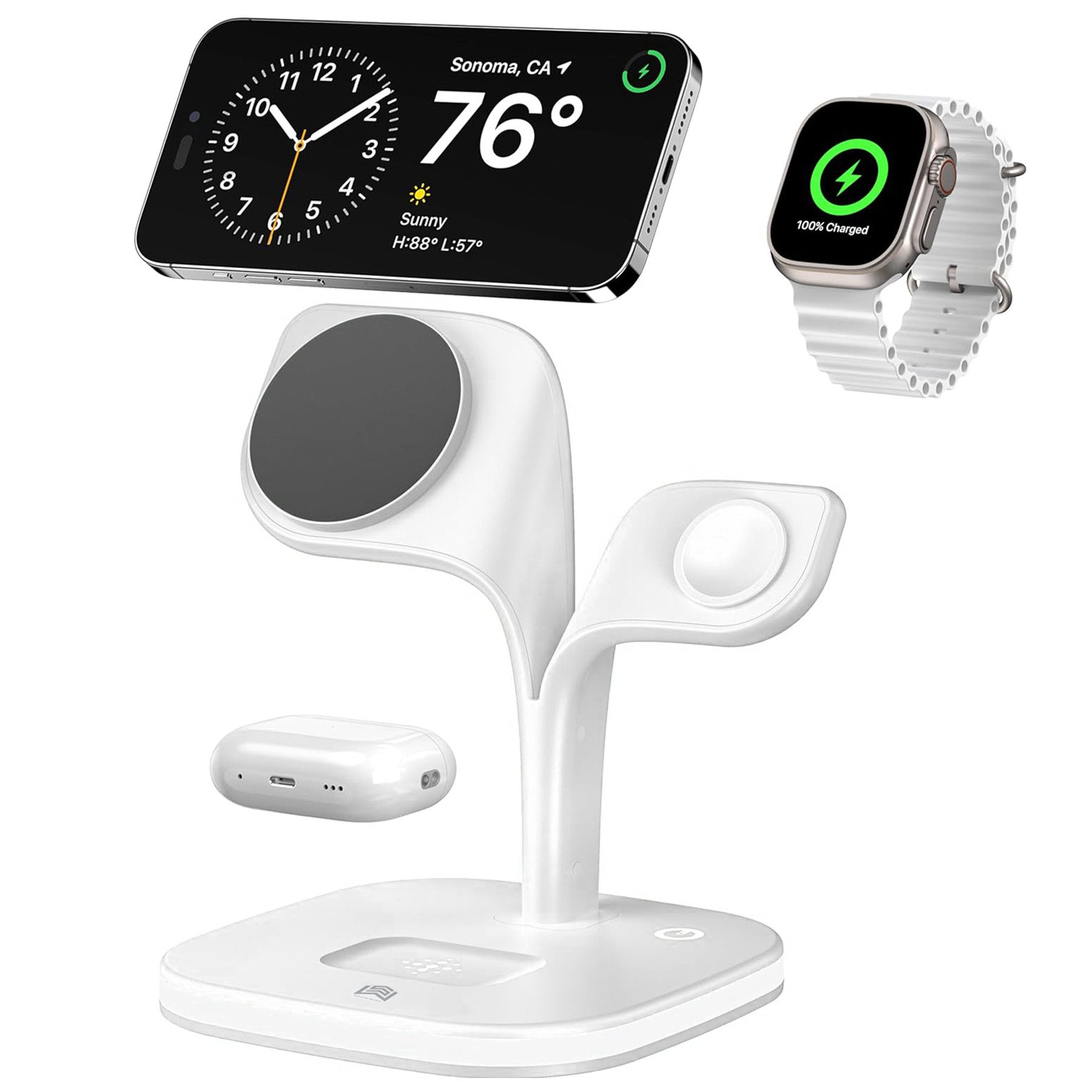 3 in 1 Induktive Ladestation, Wireless Charger Ladestation