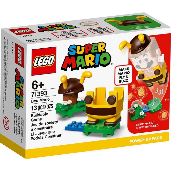 LEGO® Konstruktionsspielsteine LEGO® Super Mario™ - Bienen-Mario Anzug (Set 14 St)