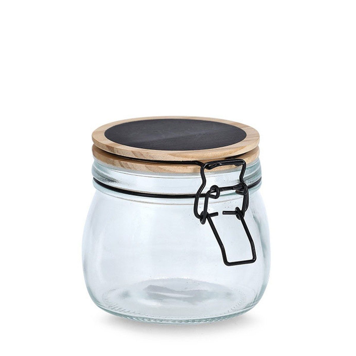 Zeller Present Vorratsglas Glas mit luftdichtem Deckel, 1500 ml, Glas, (einzeln, einzeln)