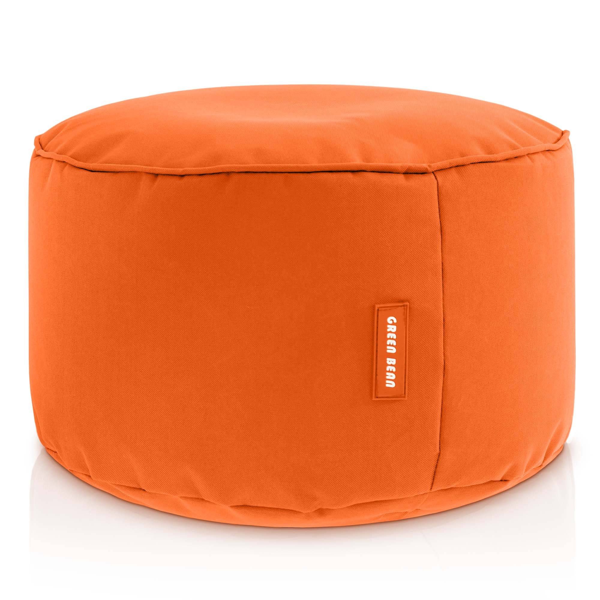Green Bean Pouf Sitzsack-Hocker Pouf Stay 45x25cm (Sitzsack-Hocker 45x25cm mit EPS-Perlen Füllung -, Fußhocker Fußkissen Sitz-Pouf für Sitzsäcke), die ideale Ergänzung zum Sitzsack