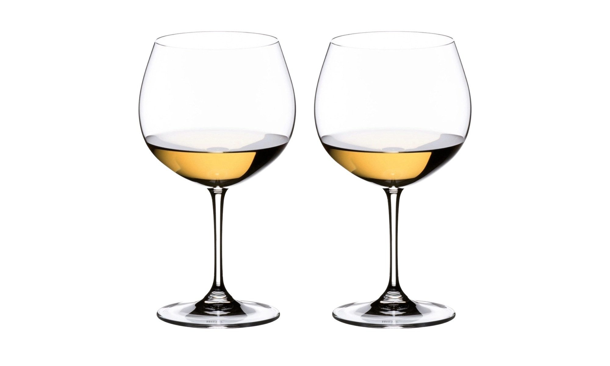 RIEDEL THE WINE GLASS COMPANY Weißweinglas Riedel Vinum Weinglas Chardonnay Montrachet 2er-Set, Kristallglas