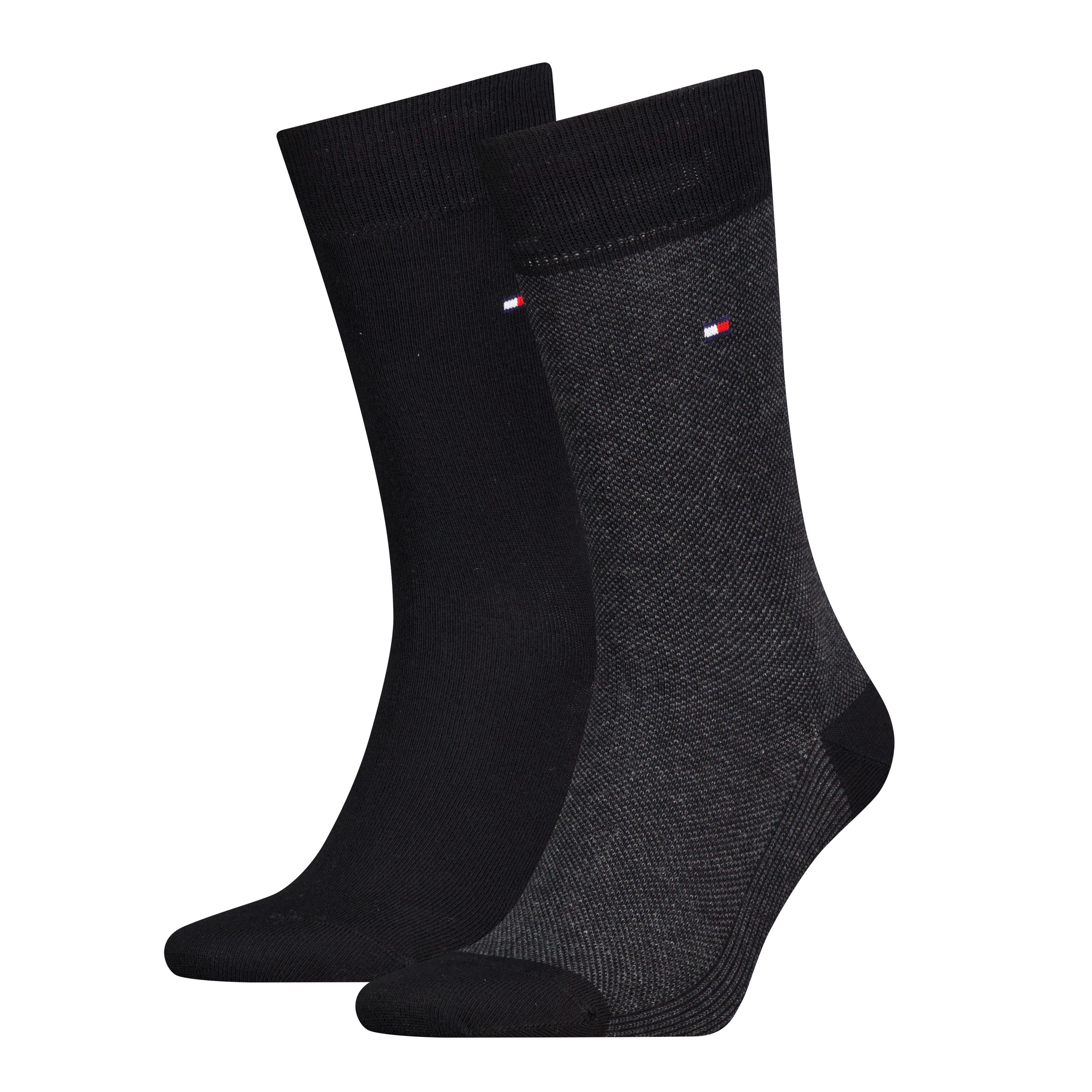 Tommy Hilfiger Socken TH MEN SOCK BIRDSEYE (2 Paar) günstig online kaufen