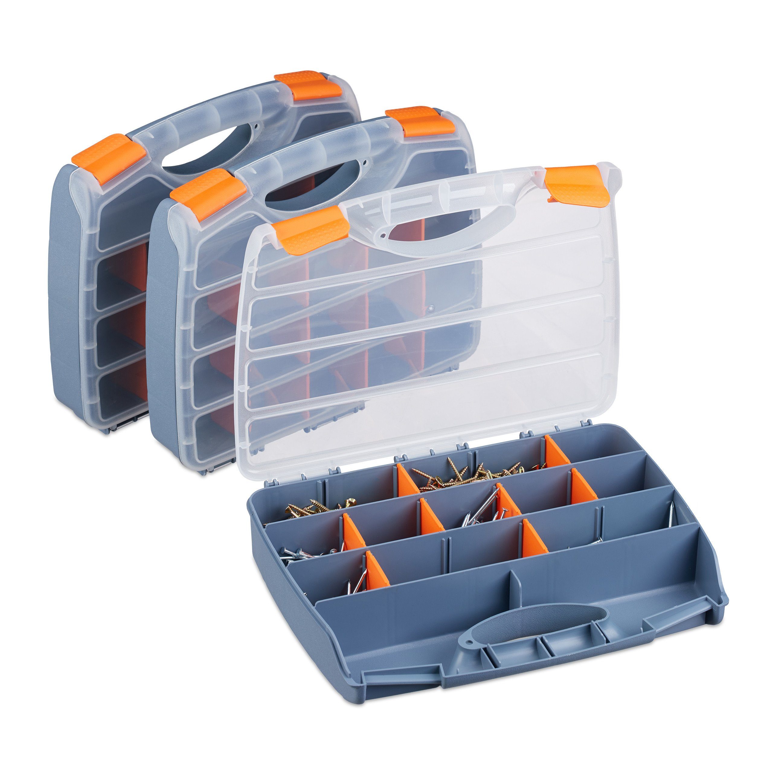 Werkzeugbox Sortierbox 3er Set