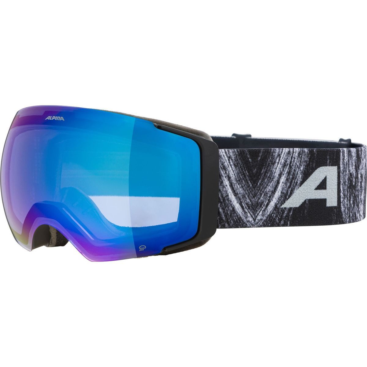 *Alpina* Skibrille Falera MAG Q, Skibrille mit magnetischem Wechselscheibensystem, optimaler Sicht und
