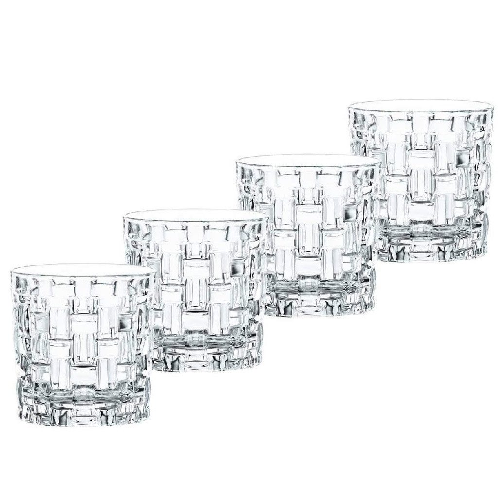 Nachtmann Schnapsglas Nachtmann Bossa Nova SOF Whiskybecher 4er Set, Glas