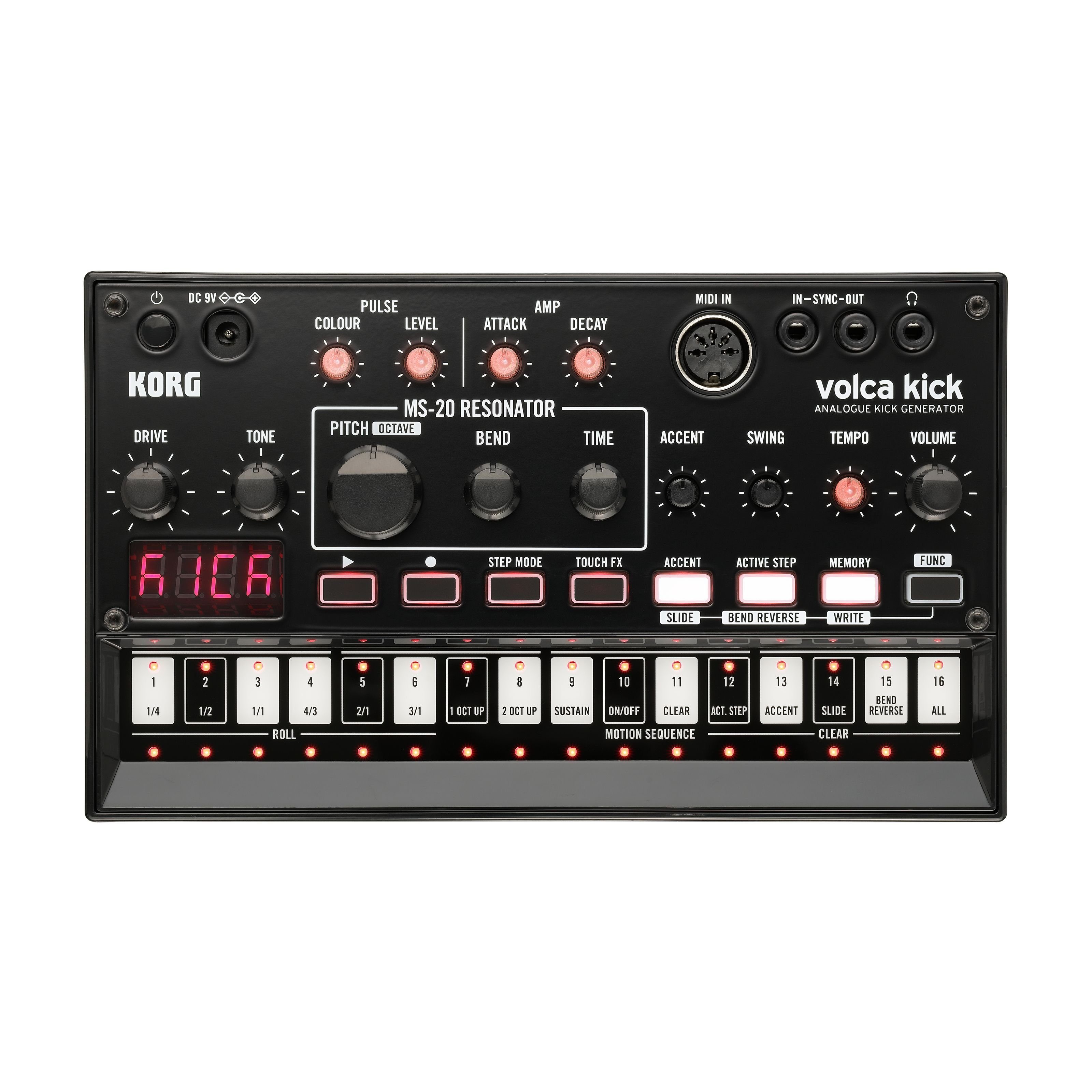 Korg Synthesizer (Volca Kick, Groove-Tools, Drumcomputer), volca kick - Drum Machine