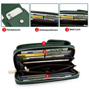 Frentree Schultertasche »UT01«, Umhängetasche mit Handyfach und Portemonnaie