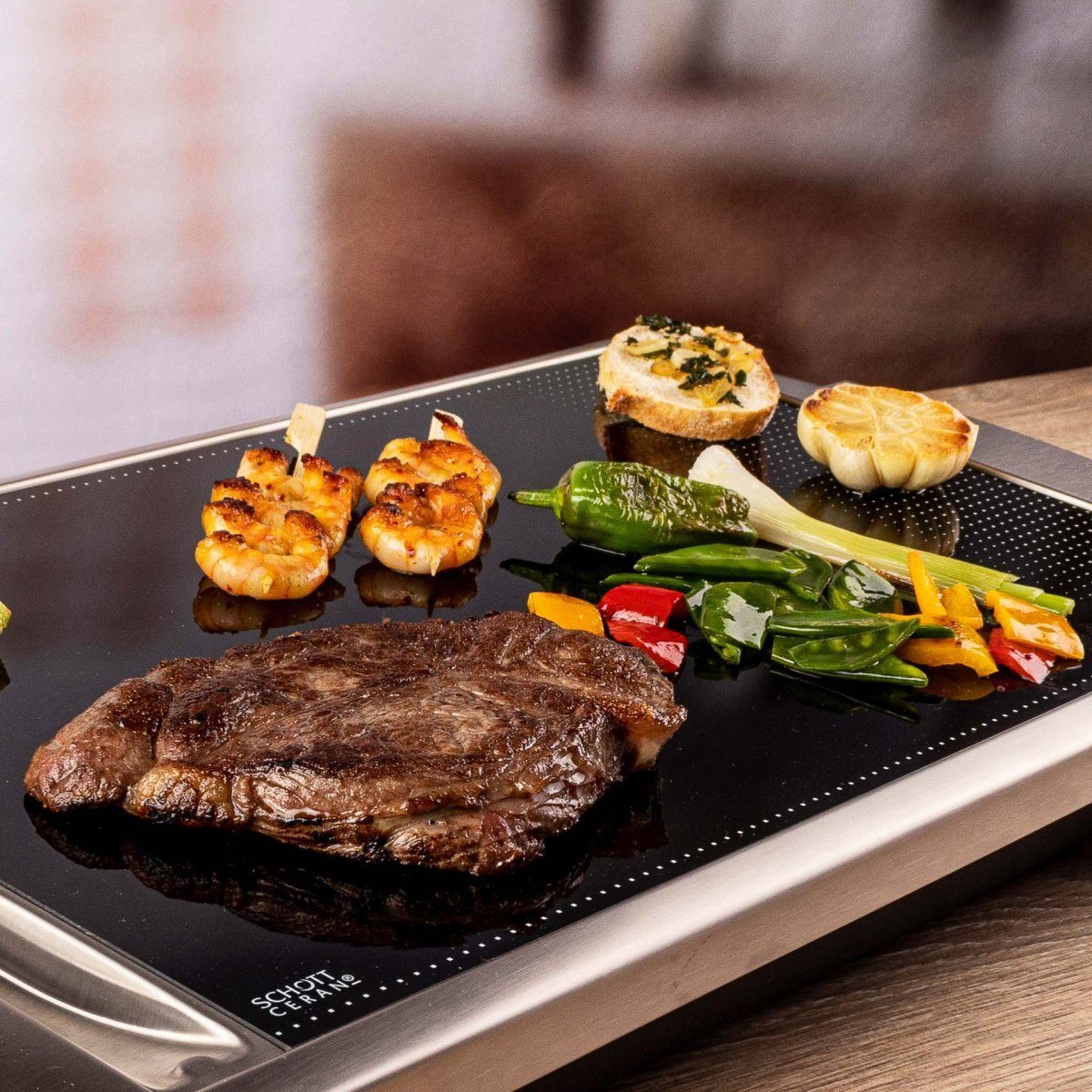 Rommelsbacher Tischgrill Grill Edelstahl