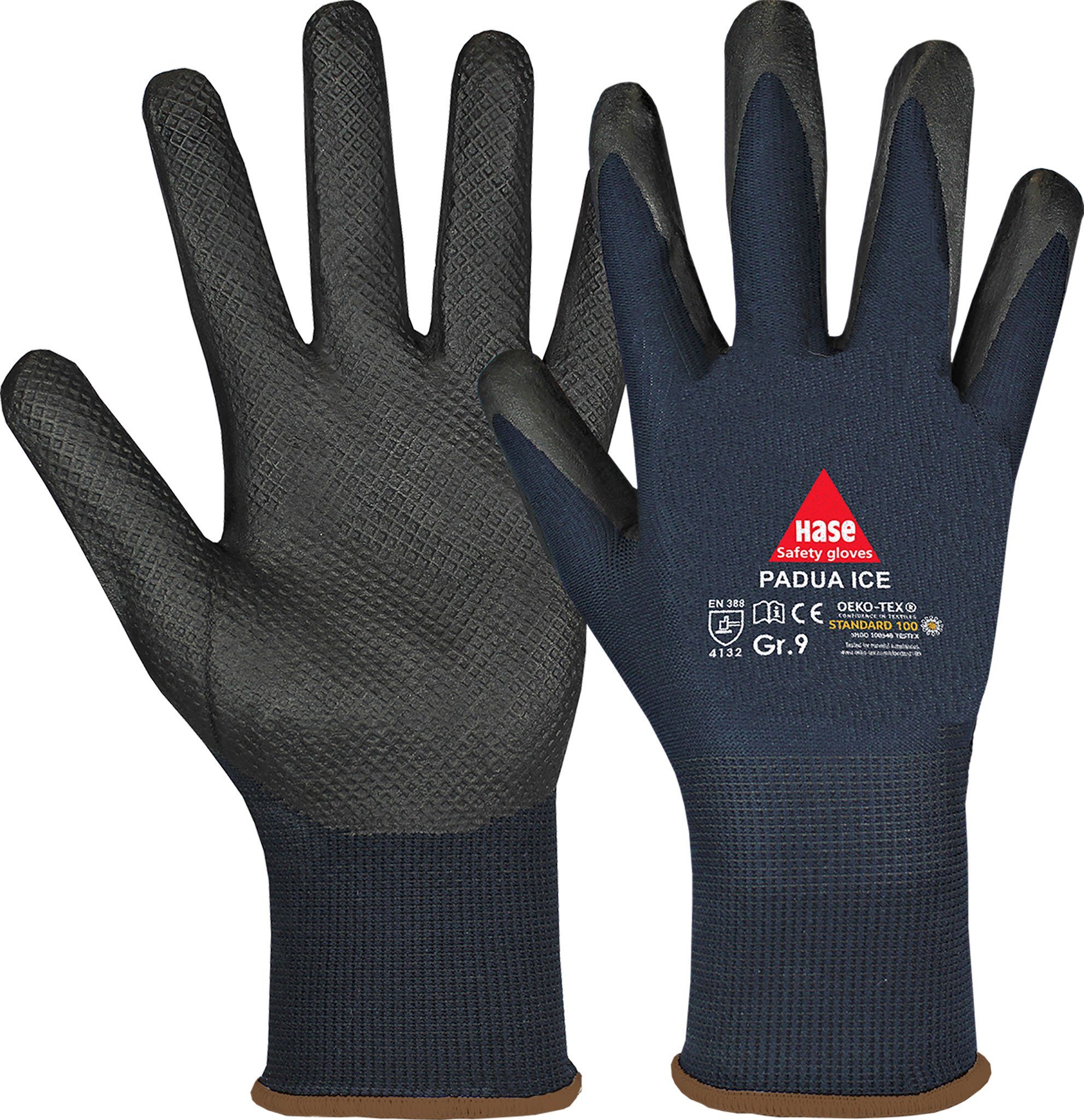 Hase Safety Gloves Montage-Handschuhe Padua Ice 12 Paar