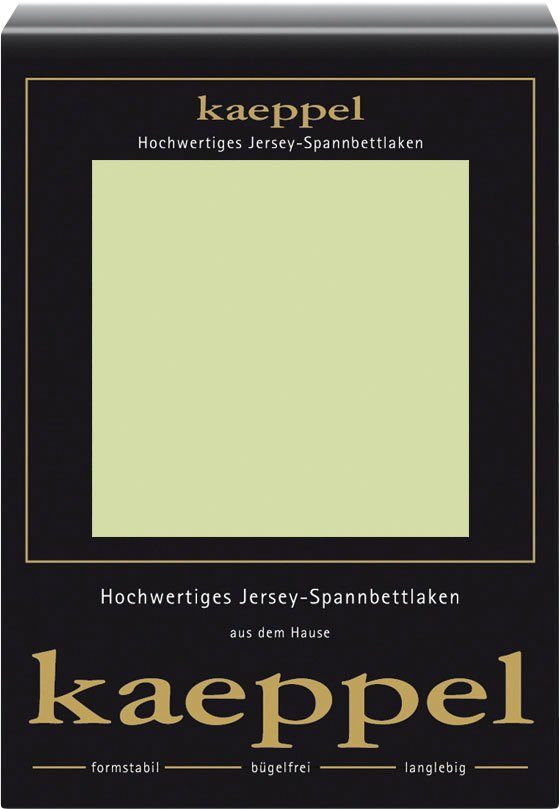 Kaeppel Spannbettlaken Single Jersey Mako Cotton, günstig online kaufen
