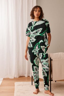 Next Pyjama Kurzärmeliger Baumwoll-Schlafanzug (2 tlg)