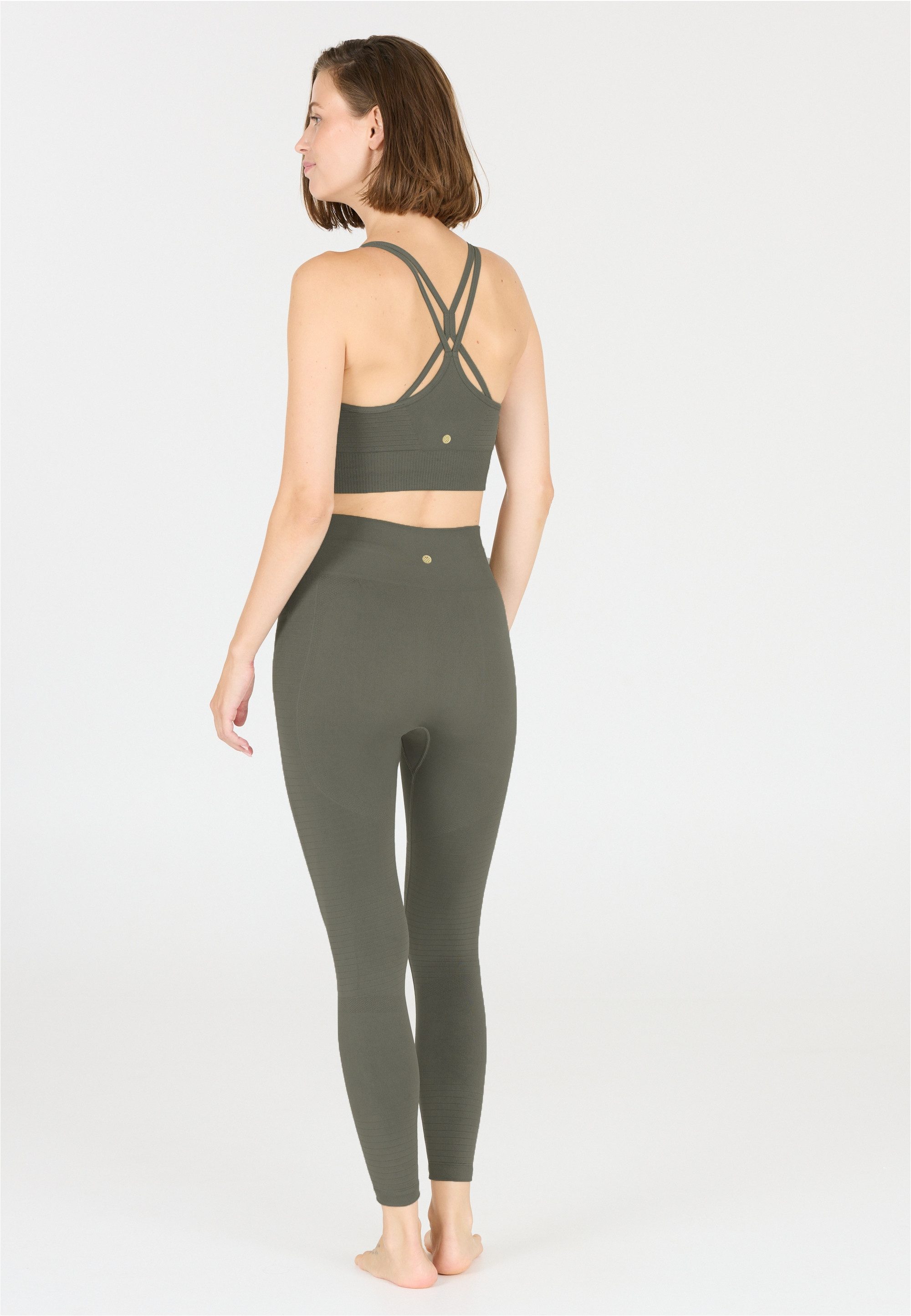 ATHLECIA Funktionstights NAGAR mit angesagtem High-Waist-Bund