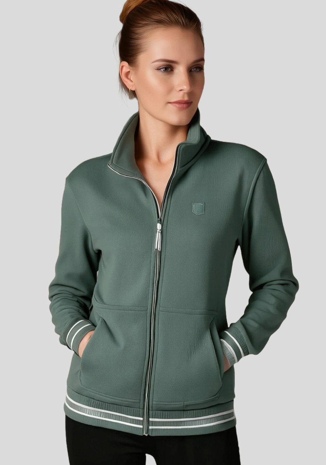 Kjelvik Sweatjacke Cecile Sweat Fleecejacke wärmend, günstig online kaufen