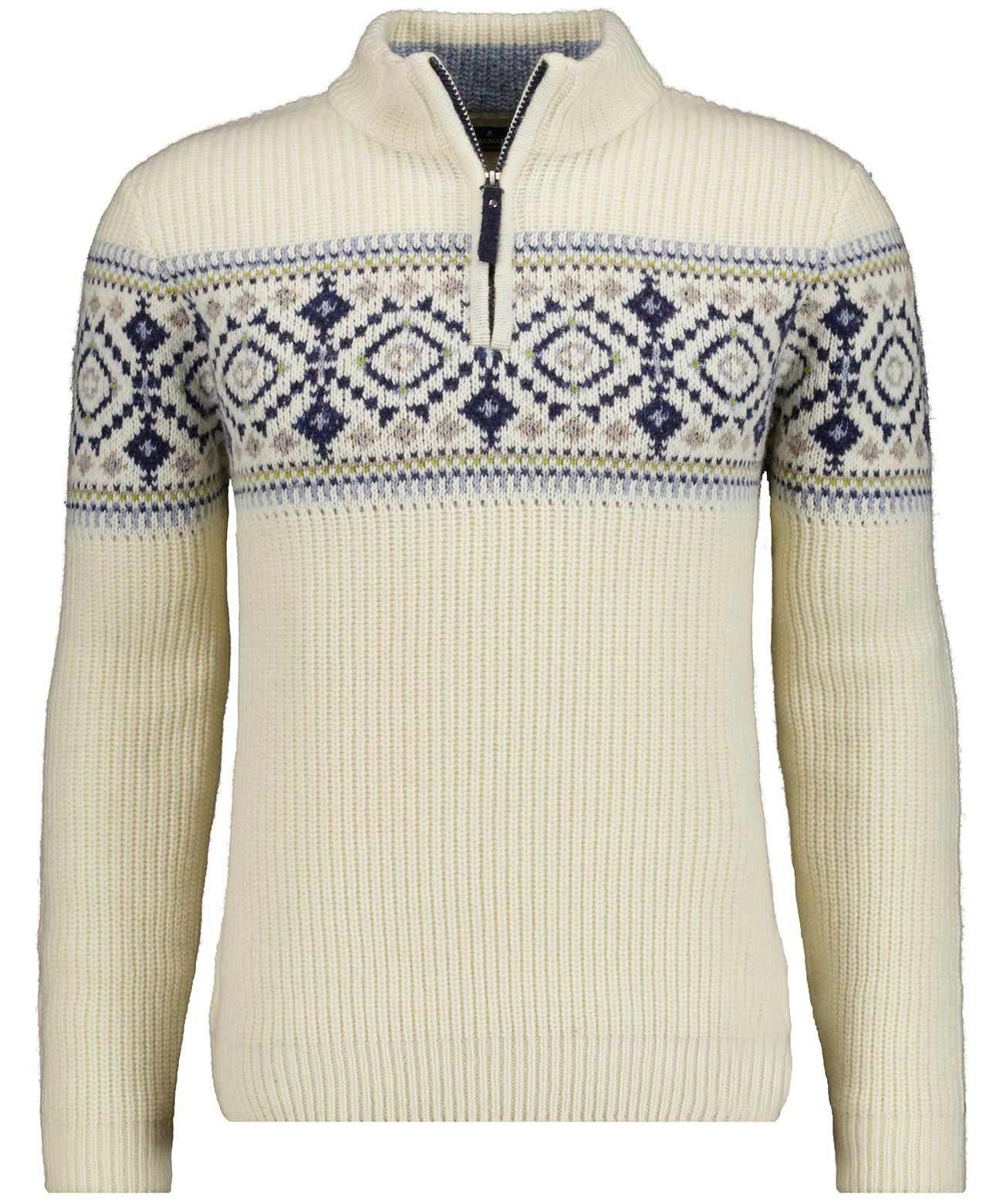 RAGMAN Poloshirt Troyer, Lambswool rib