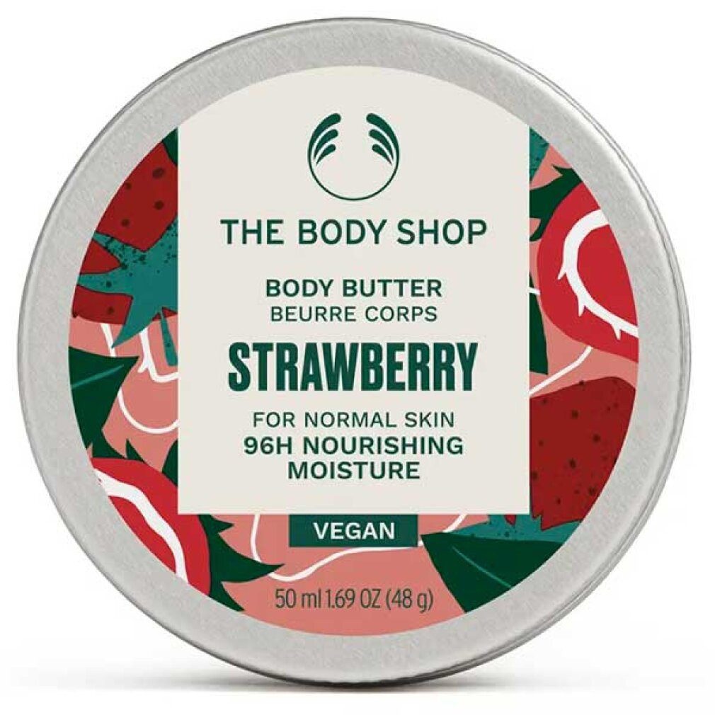 The Body Shop Körperpflegemittel Body butter for normal Haut Strawberry (Body Butter) - Volume: 50ml