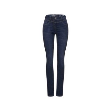 Cecil 5-Pocket-Jeans dunkel-blau (1-tlg)
