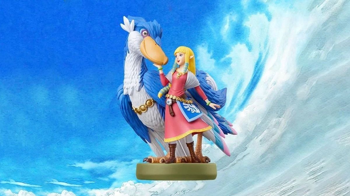 Nintendo Sammelfigur amiibo Zelda & Wolkenvogel Loftwing Legend of Zelda Collection Switch (amiibo Figur, digitale Inhalte), NFC Funktion