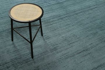 Teppich Gil, Esprit, rund, Höhe: 8 mm, handgewebt, seidig glänzend, schimmernde Farbbrillianz, Melangeeffekt