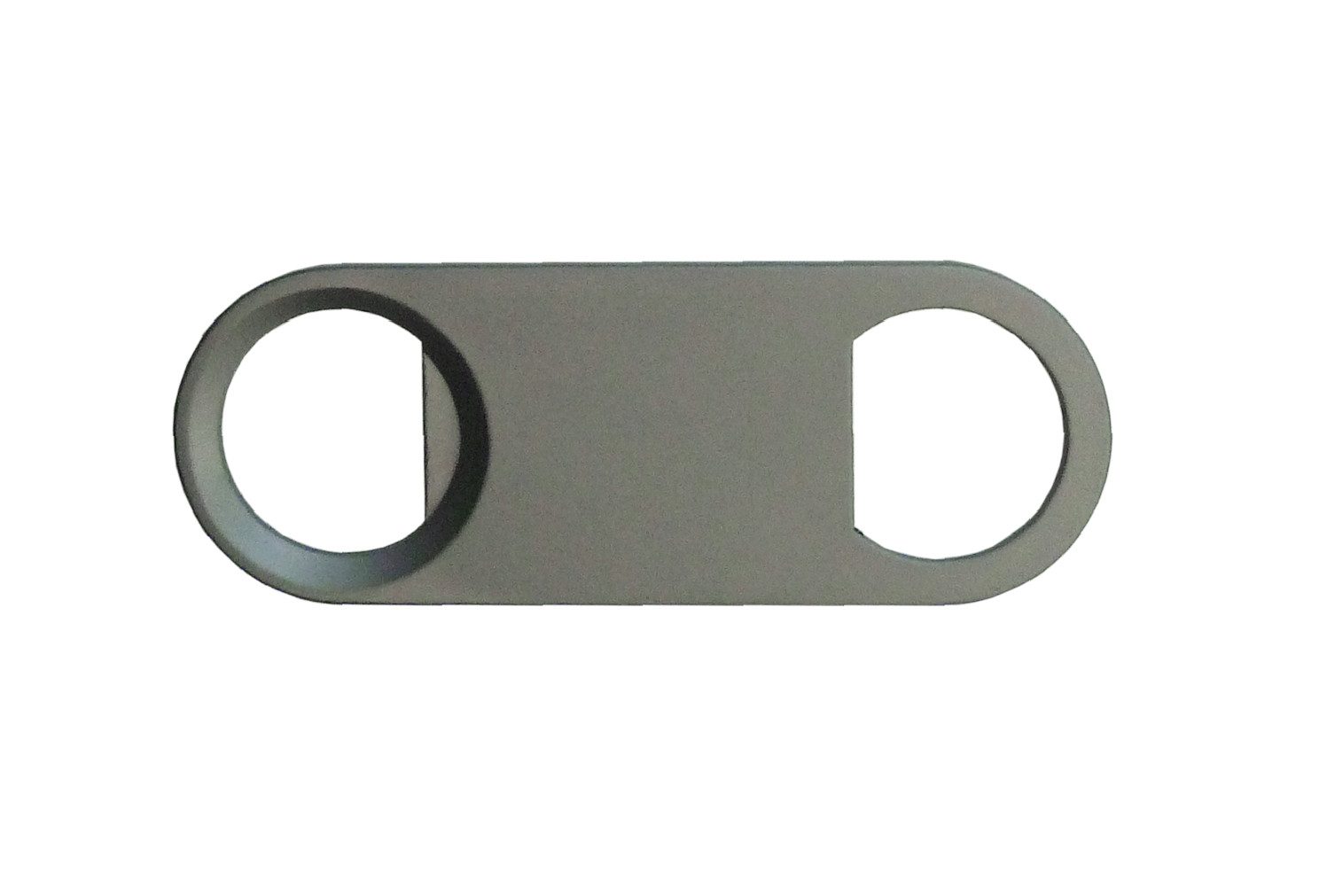 Best Offer Flaschenöffner Flaschenöffner aus Metall / beidseitig verwendbar / Farbe: grau