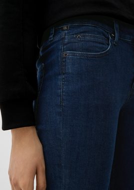 QS Stoffhose Jeans Sadie / Skinny Fit / Mid Rise / Skinny Leg