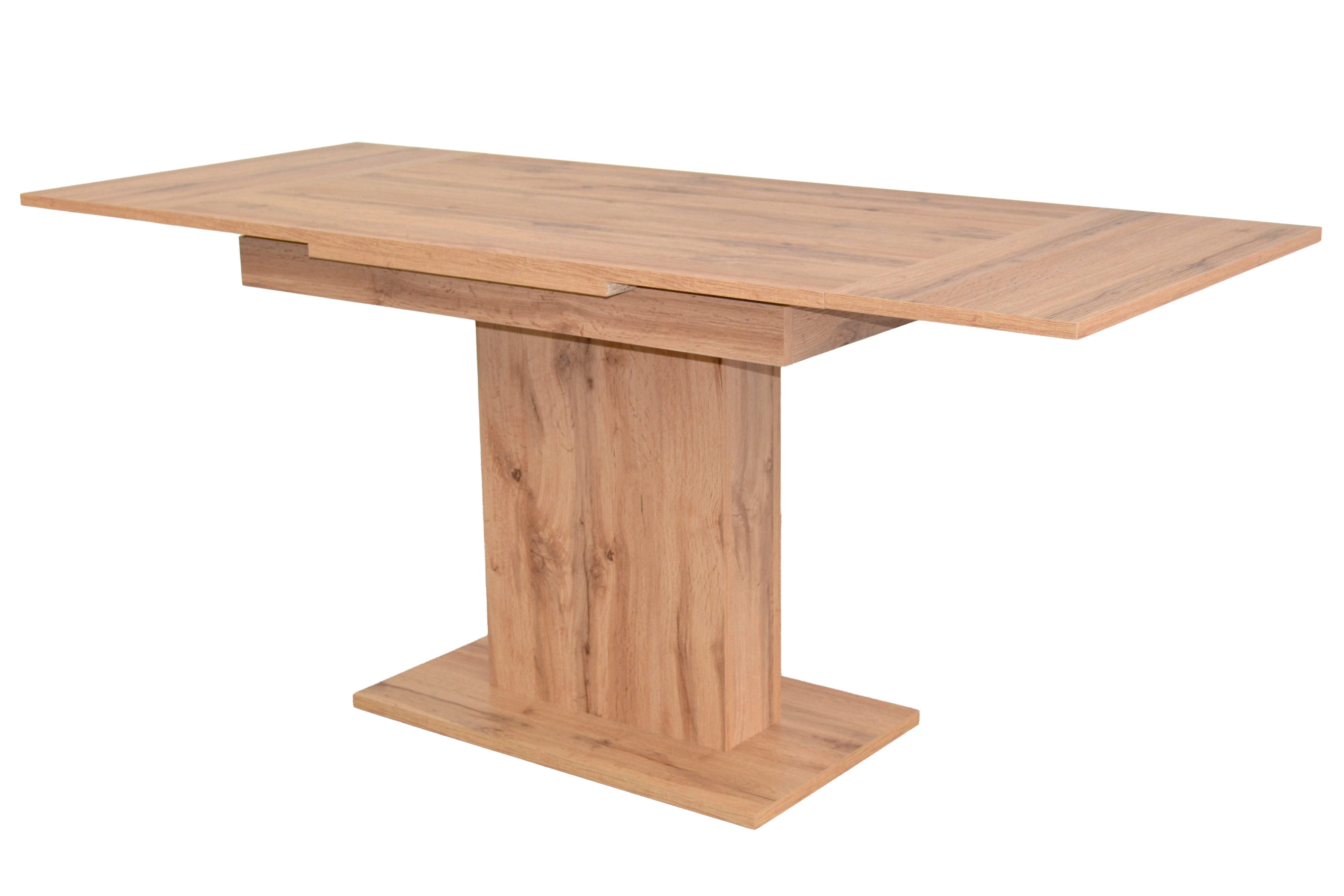 moebel-direkt-online Säulen-Esstisch in vier attraktiven Farbdekoren liefer günstig online kaufen