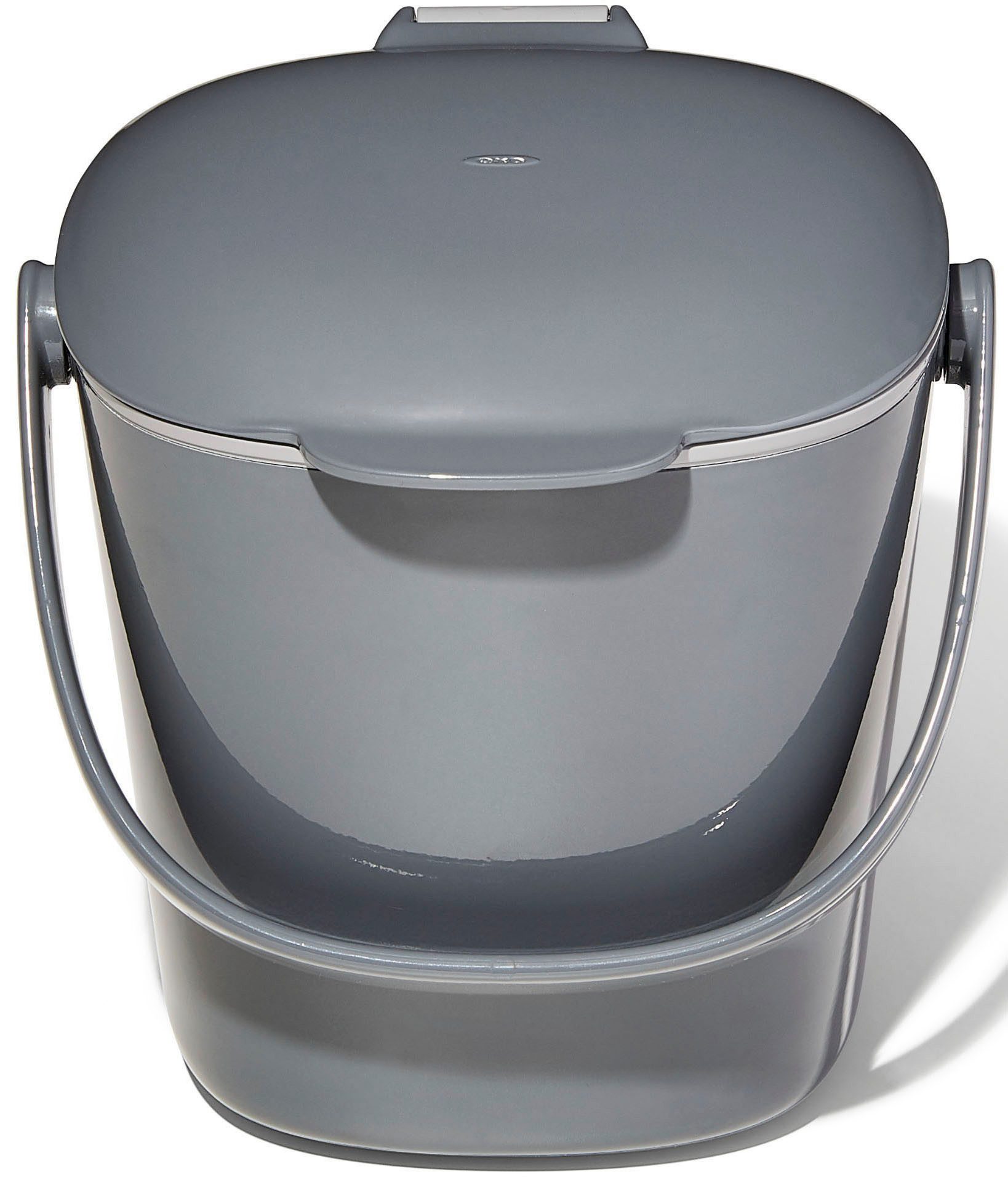 OXO Good Grips Biomülleimer Abfalleimer, Höhe ca. 19 cm, Komposteimer, Fassungsvermögen ca. 2,8 Liter