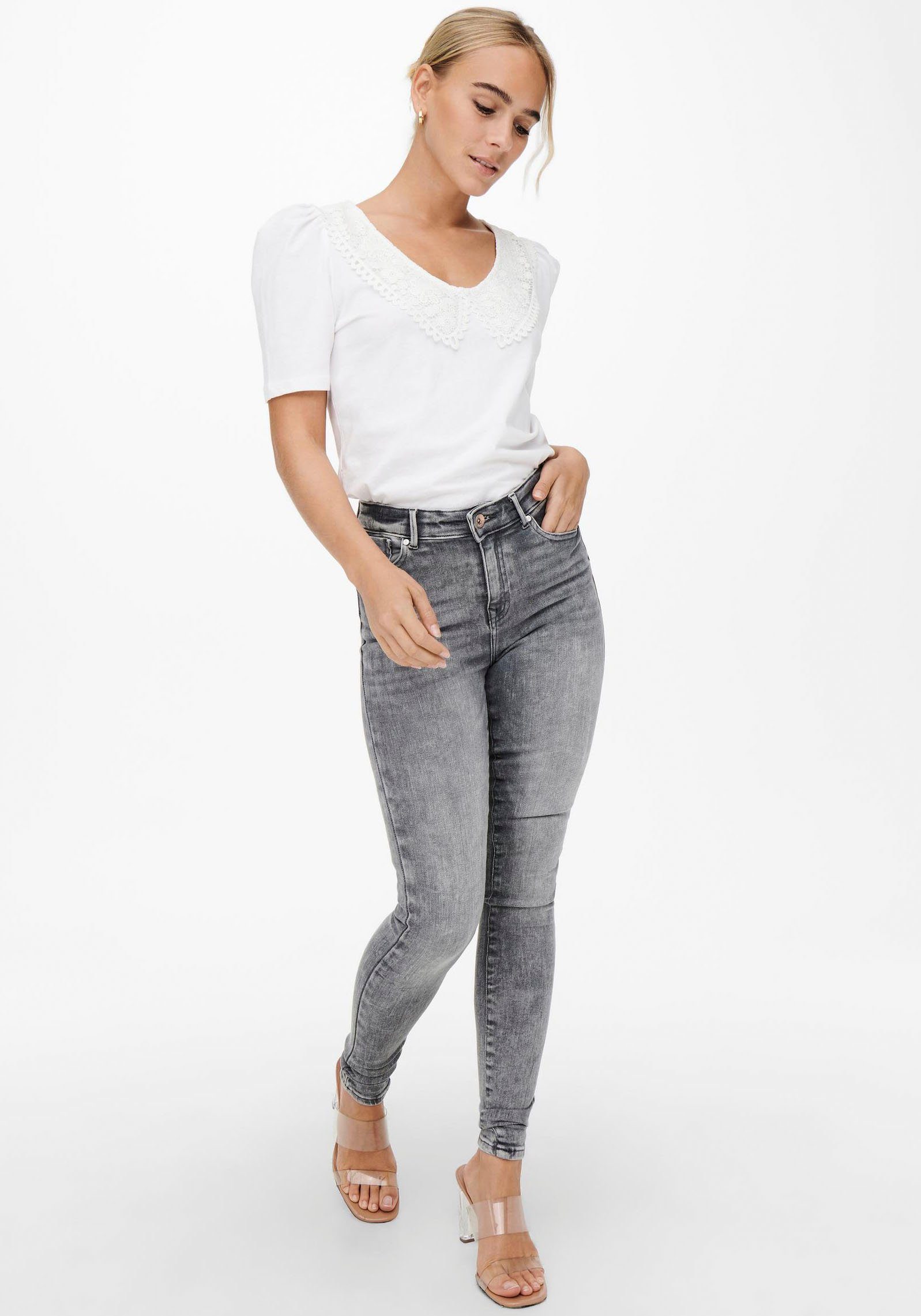 ONLY Skinny-fit-Jeans ONLPOWER MID PUSH UP SK AZG937