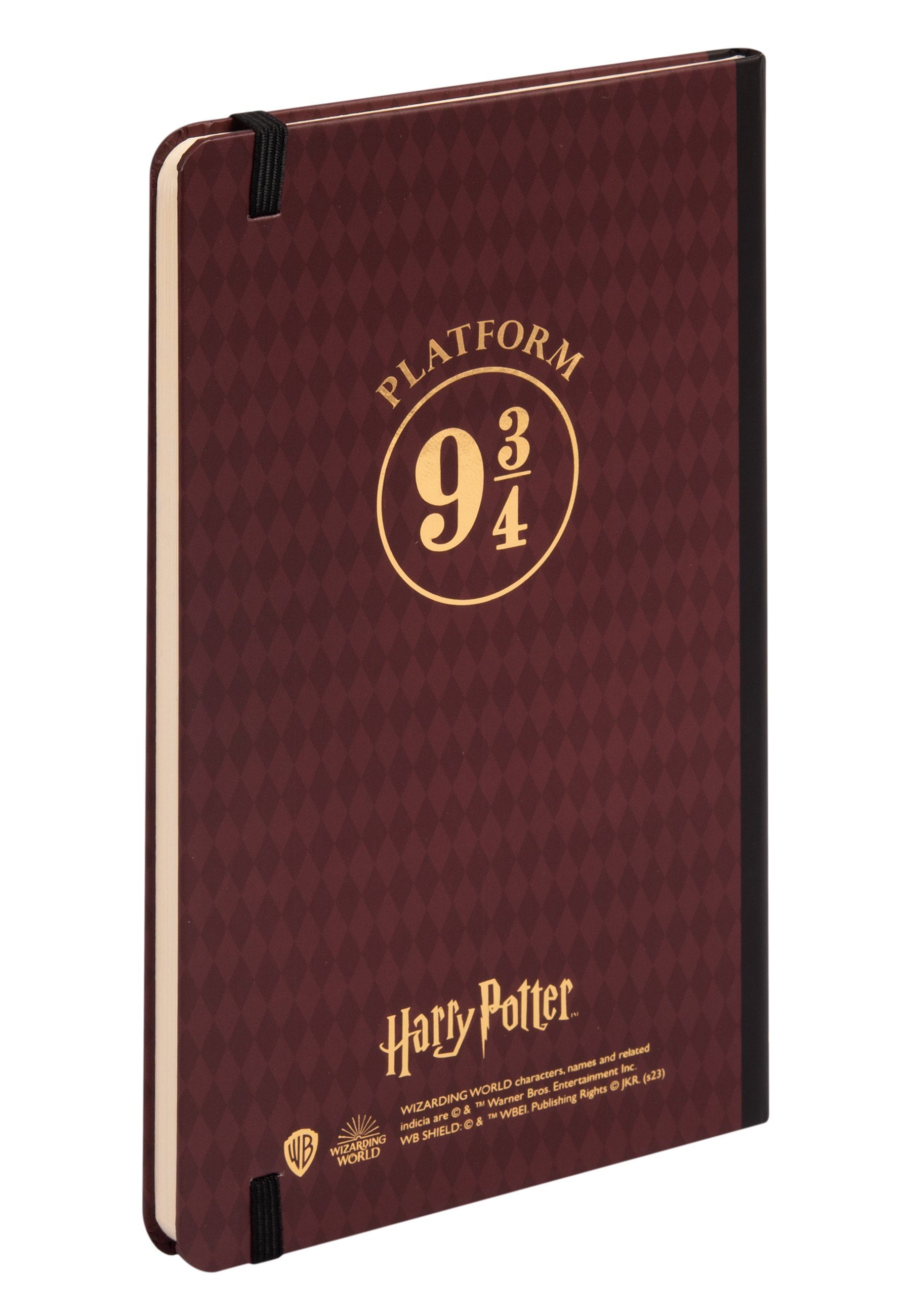 Harry Rot Potter Notizbuch cm Hogwarts Liniert Notizbuch Blatt 13 United x 80 - Labels® 21