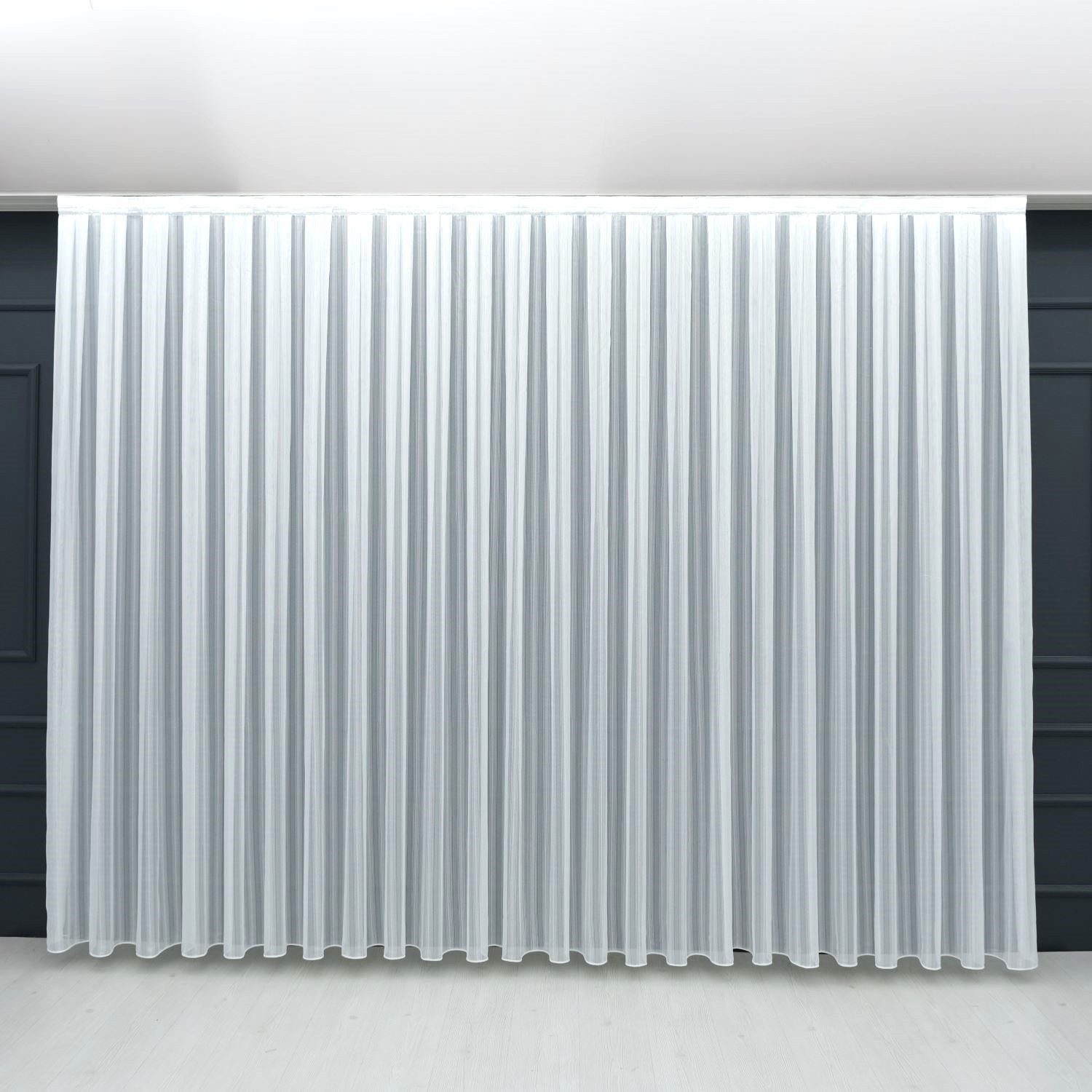 Gardinen by Justyna Gardine Falten Tüll Gardine Gestreift, Kräuselband, tra günstig online kaufen
