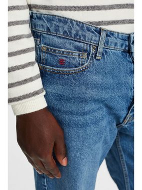 Esprit Straight-Jeans Lockere Retro-Jeans mit mittlerer Bundhöhe